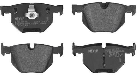 MEYLE 025 237 3217 Brake pad set