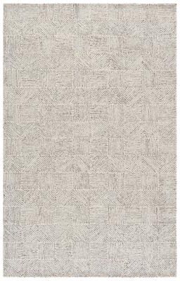 SAFAVIEH Hand-Tufted Ebony Yaroslava Modern & Contemporary Wool Rug