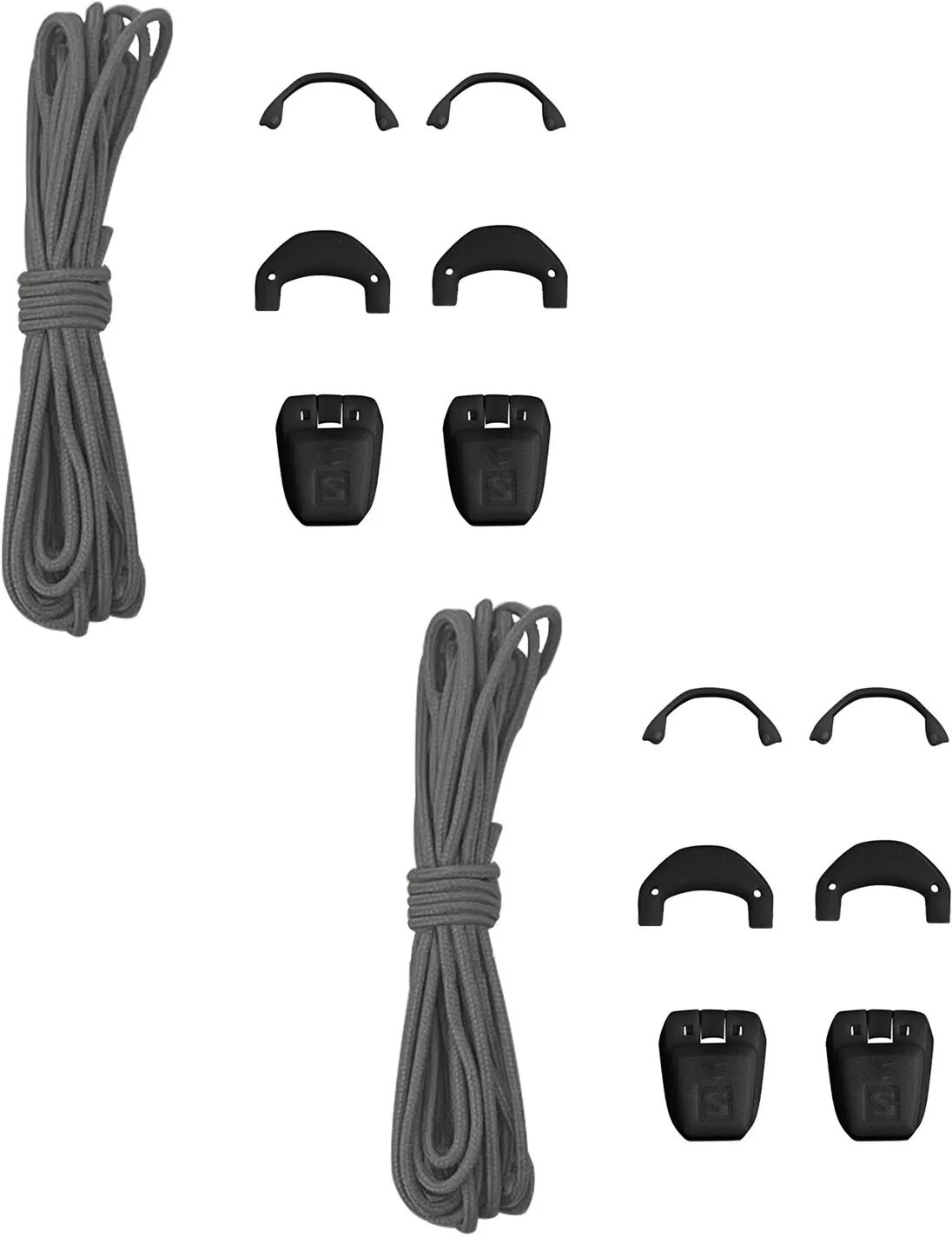 INF Salomon Quicklace Schnürsenkel M Grau