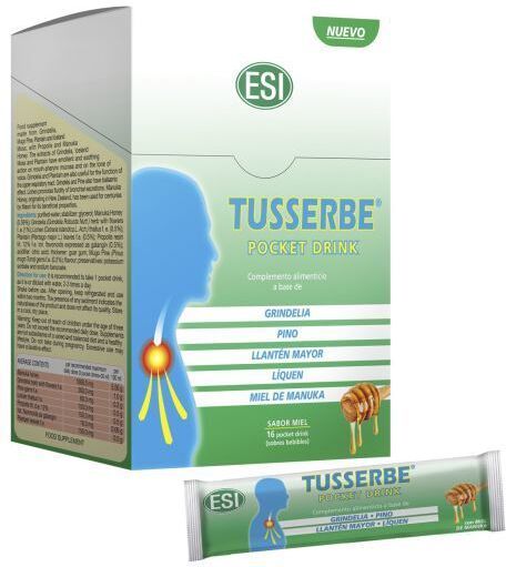Trepat Diet Tusserbe Pocket Drink 16 Envelopes