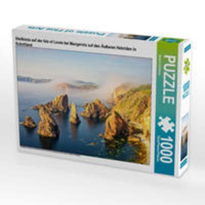 CALVENDO Puzzle Steilküste auf der Isle of Lewis bei Mangersta auf den Äußeren Hebriden in Schottland | 1000 Teile Lege-Größe 64x48cm Foto-Puzzle für
