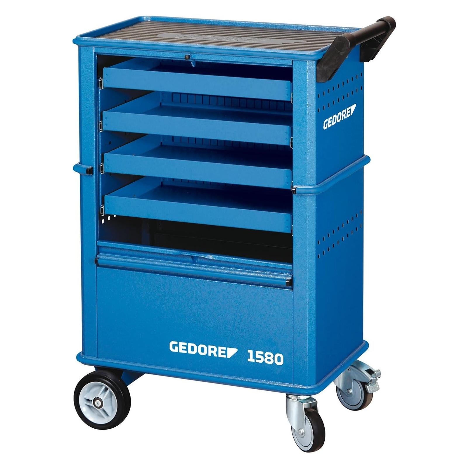 Gedore 1580 Werkzeugwagen mit 4 Schubladen (6627550)