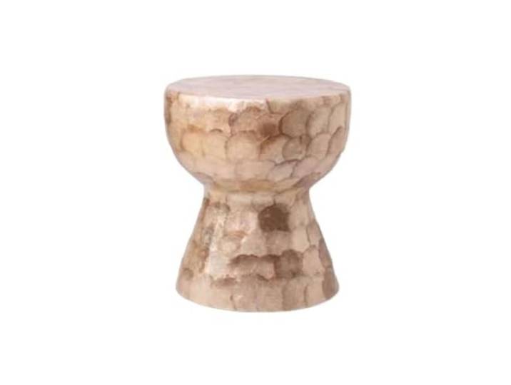 SAMCIOI Wohnzimmer-Beistelltisch, Couchtische Home Wohnzimmer Handgefertigter Goldener Kunst-Couchtisch Schlafzimmer Kreativer Nachttisch Couchtisch, Nachttisch