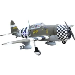 Seagull Models SG-Models ) P-47G Thunderbolt "Snafu 63" 20cc mit elektrischem 84° Einzie (Warbird)