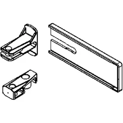Bessey Set für Korpuszwinge KRE / KREV (3x Schutzkappen / 2x Werkstückauflagen / 1x Endsicherung) - 3101775