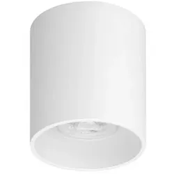 Brumberg Aufbau-Downlight TURN-R, IP20, rund, GU10 (exkl.), Aluminium, strukturweiß BRUM-45130170