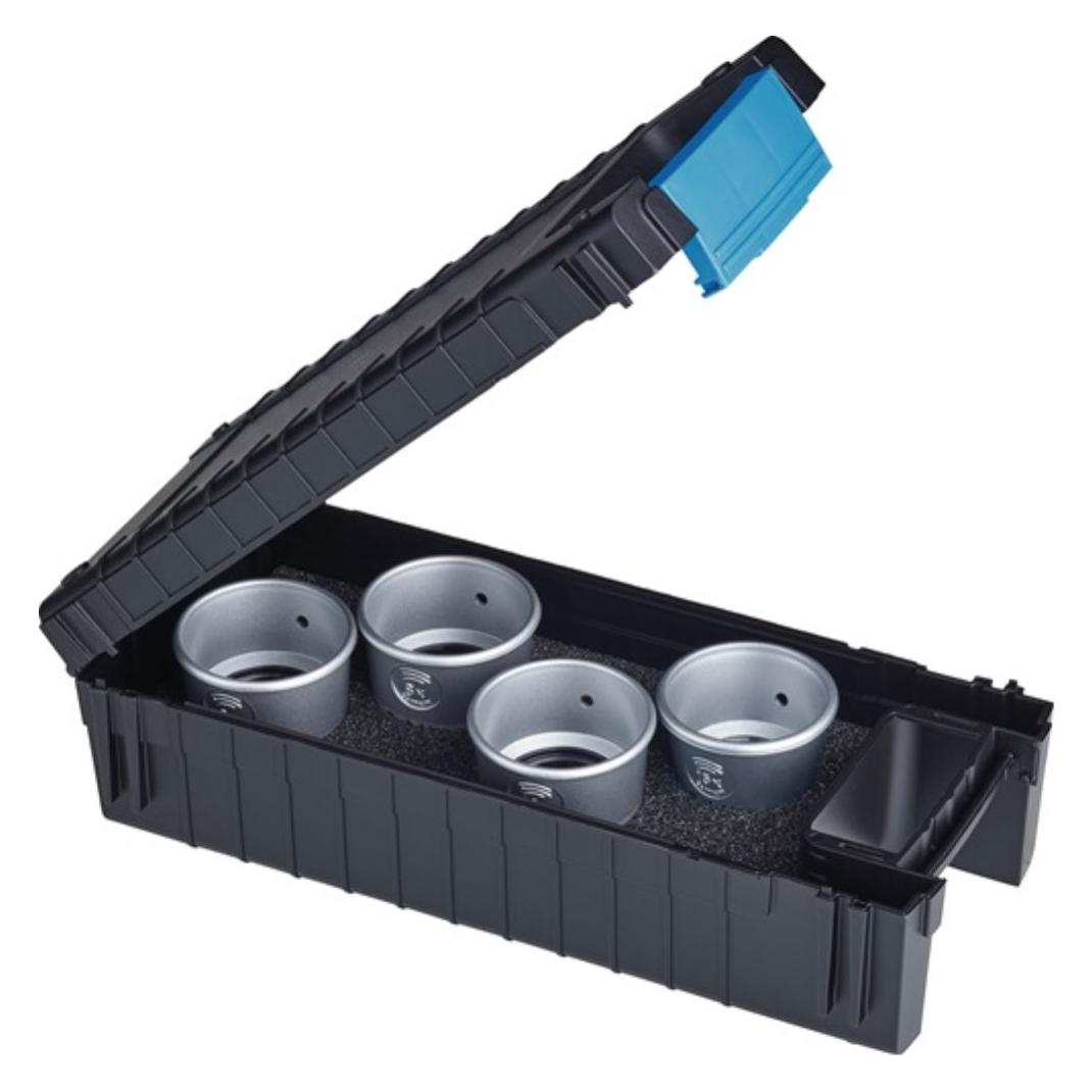 Schweizer Optik Uhrmacherlupenset Profi-Set Tech-Line 6x,8x,10x,15x Ku.-Kass.4tlg.SCHWEIZER (9790)