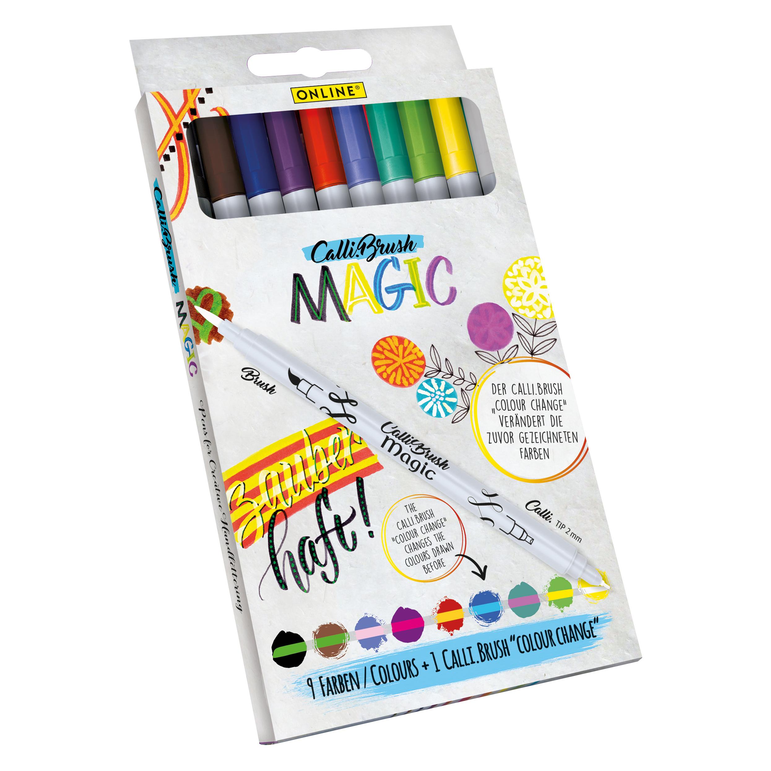 Online CALLI BRUSH PENS - Faserschreiber (10x) (19137)