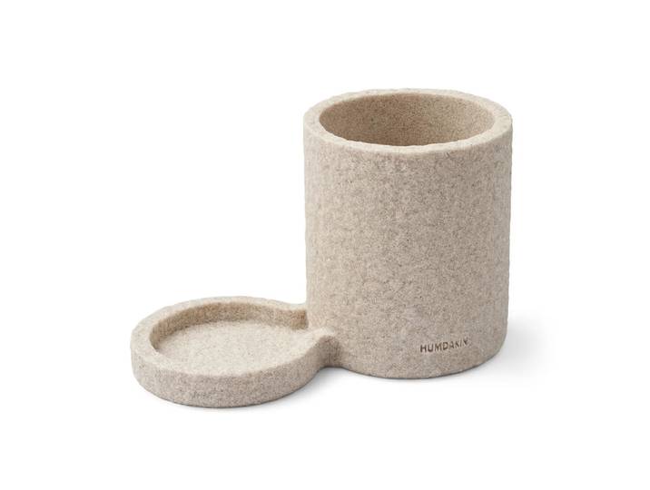 Humdakin - Sandstein Spülorganizer mit 2 Ablagen, natur