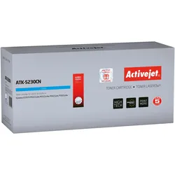 Activejet, Toner, ATK-5230CN toner replacement Kyocera TK-5230C Compatible page yield 2200 pages - (C)