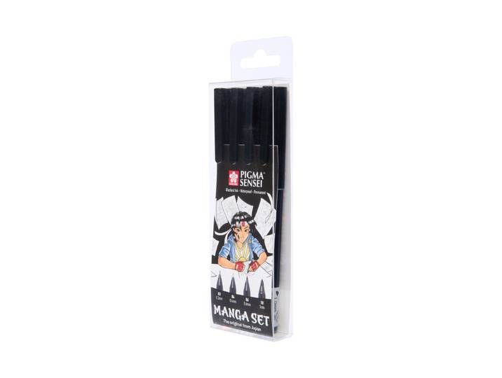 Talens Sakura Pigma Sensei Manga-Set 4 Stifte