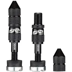 E*THIRTEEN Ventil Set tubeless Quick Fill Schrader Valve | 16-24 mm Fe