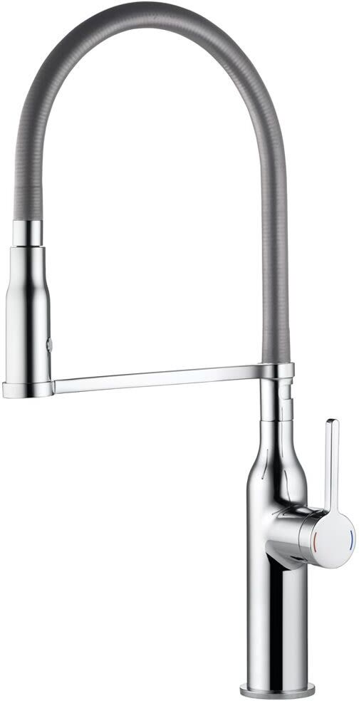 KWC SIN Single lever sink mixer with pull-out shower head with spring hose technology 10.261.432.000FL