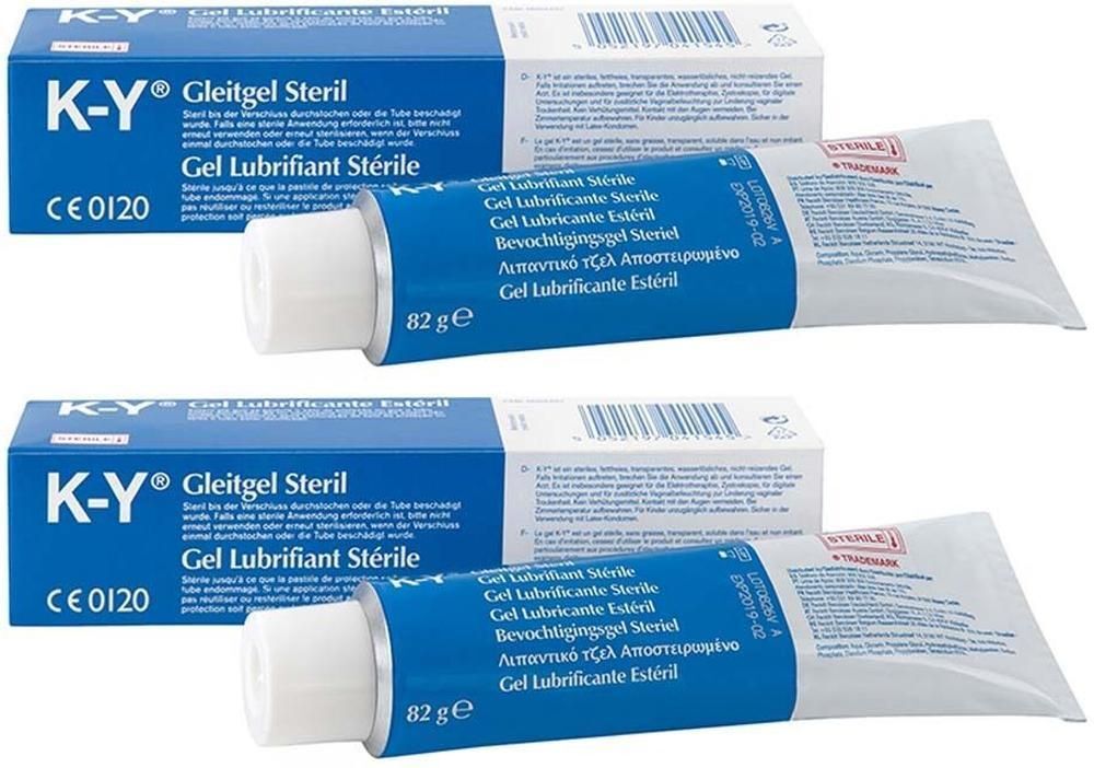 K-Y K Y Gleitgel medical steril 2x 2x82 g Gel