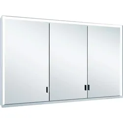 KEUCO Royal Lumos Spiegelschrank Wandvorbau 3-türig, lange Tür, 1200mm, 14325172301, Ausführung: ohne Dali Steuerung