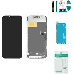 Kaputt.de iPhone 13 Pro Max OLED Display - Set (Display, Apple iPhone 13 Pro Max), Mobilgerät Ersatzteile, Schwarz