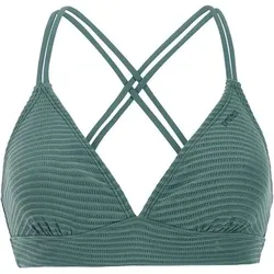 PROTEST Damen Bikini MM PATIO triangle bikini top, Größe 42 in Blau Blau