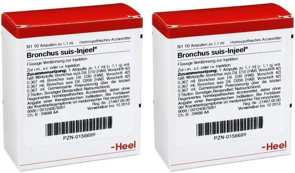 Heel Bronchus suis Injeel Ampullen 2x 2x10 St