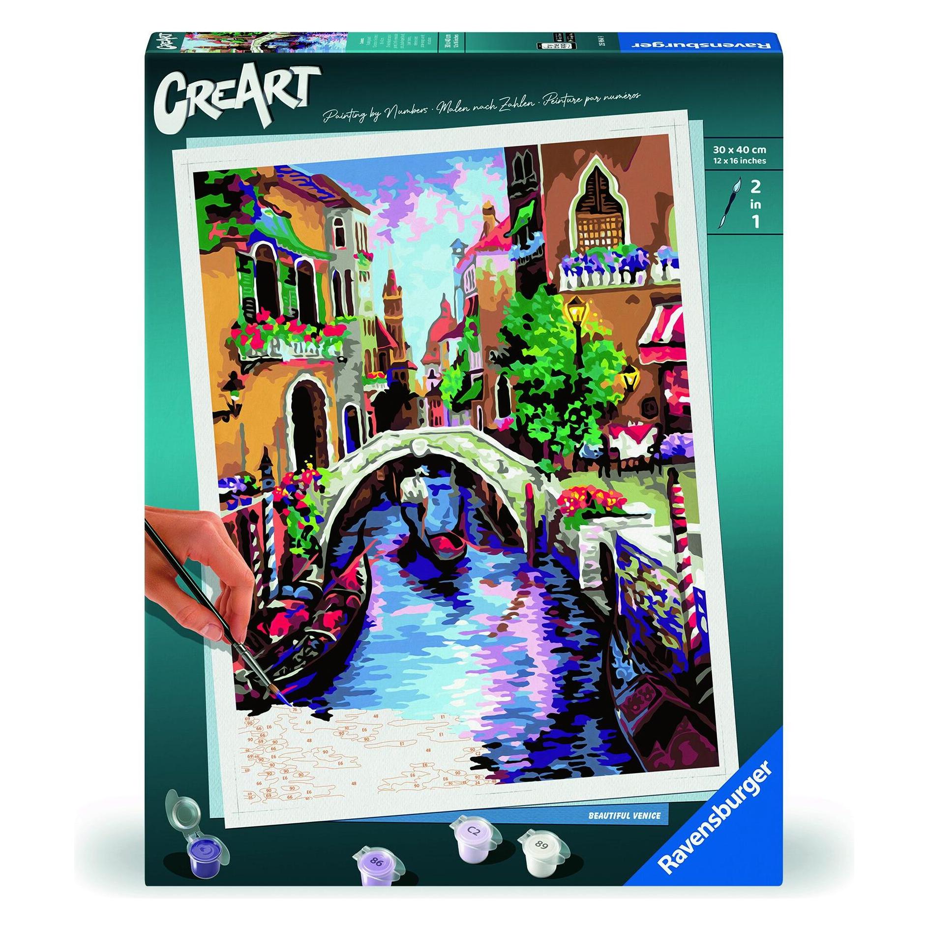 Ravensburger CreArt - Malen nach Zahlen - Beautiful Venice (25964)