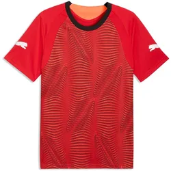 PUMA IndividualFINAL Fußballtrikot Herren 01 - glowing red/mint jelly/puma black/puma black L