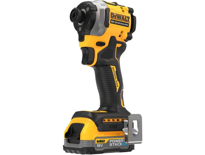 Visseuse à chocs ultra compacte XR 18V 1.7Ah Li-Ion brushless Powerstack DEWALT - DCF850E2T-QW