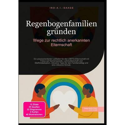 Regenbogenfamilien gründen: Wege zur rechtlich anerkannten Elternschaft, Taschenbuch von Ino A.I. Saage, Epubli, 978-3-565-55616-8