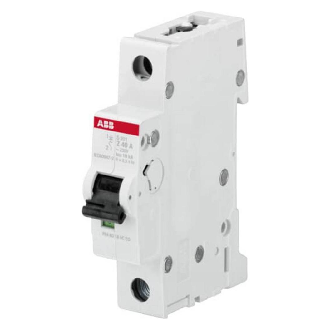 ABB STOTZ-KONTAKT Sicherungsautomat 6kA 1A Z 1p S201-Z1 (2CDS251001R0218)