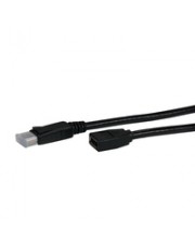 EFB Elektronik DisplayPort 1.4 Verlängerungskabel DP Stecker Buchse 8Ka60Hz schwarz 2 m Kupferdraht Kupfer Schwarz (K5569SW14.2)