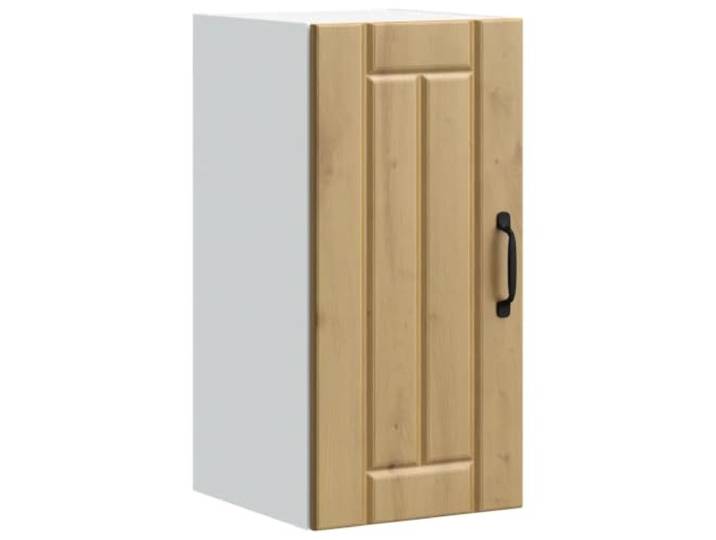 Helloshop26 Wandschrank für die Küche, Wanddesign, Aufbewahrung, 30 x 31 x 60 cm, aus Holz, Eiche, handwerklich gefertigt, 02_0050141