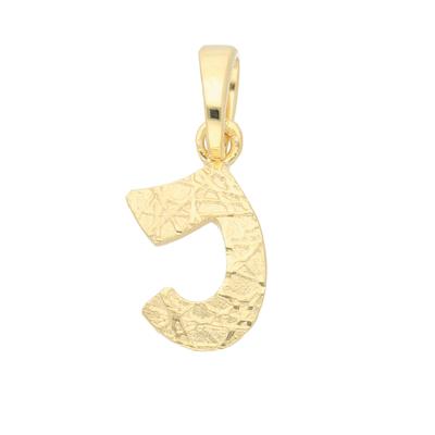 Buchstabenanhänger ADELIA´S "Damen & Herren 333 Gold Buchstabenanhänger J", gold, Schmuckanhänger, Damen, Gold, für Damen & Herren