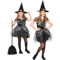 Widmann HEXE (Kleid, Hut), 128/5-7 Jahre (128)