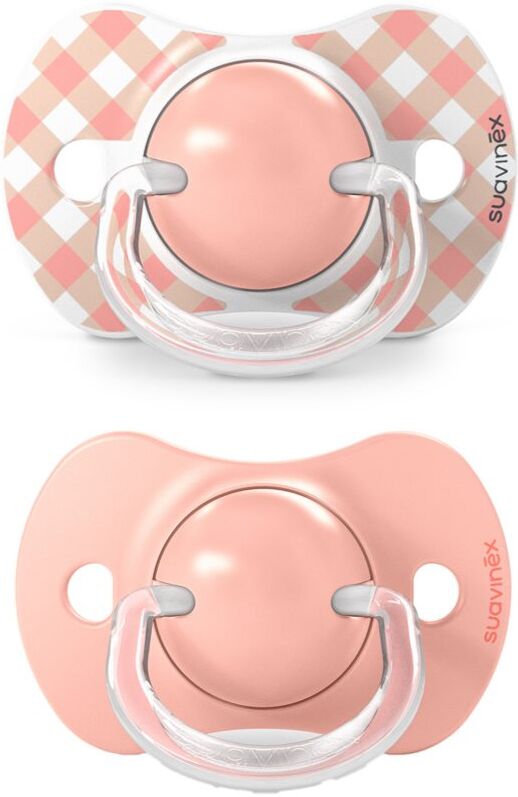 Suavinex Wild & Free Anatomical Silicone 0-6m tétine Pink 2 pcs