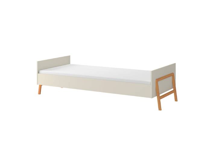 Lit 90x200 sommier inclus Bellamy Lotta Cachemire