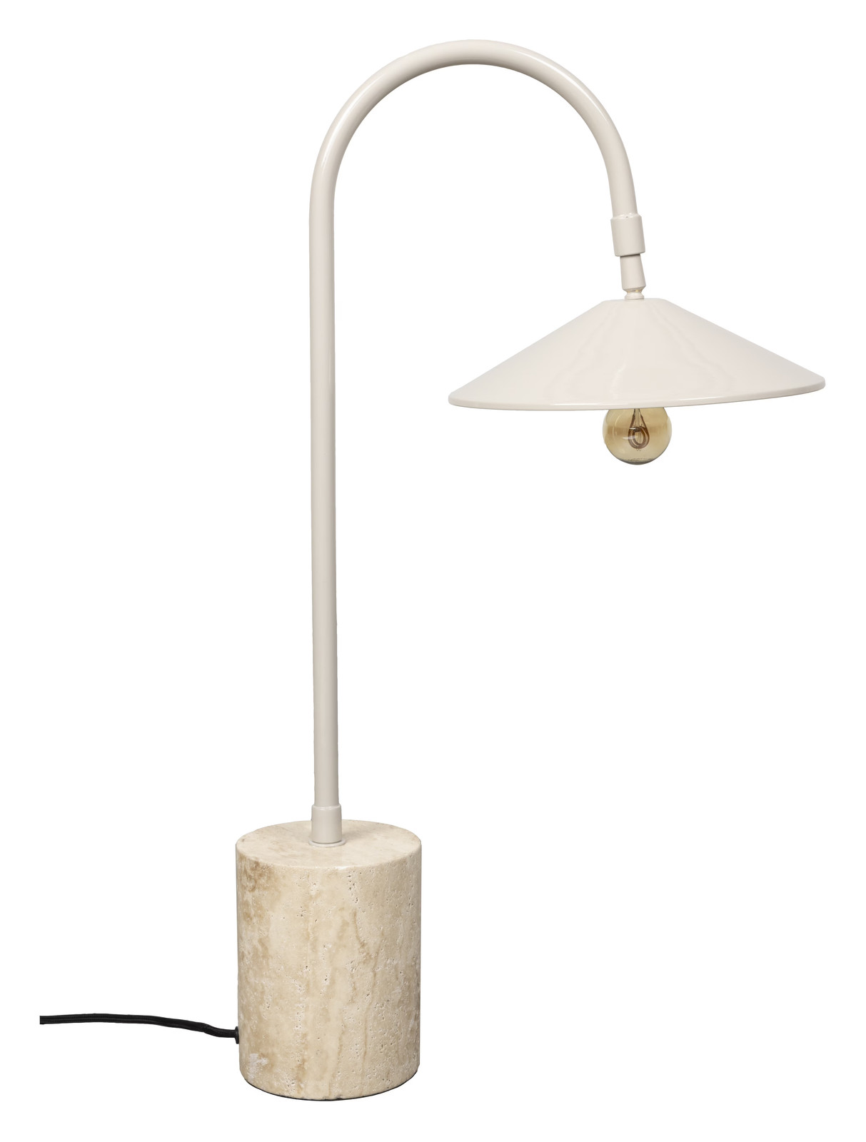 ZILT Tafellamp Joia Beige 66 cm
