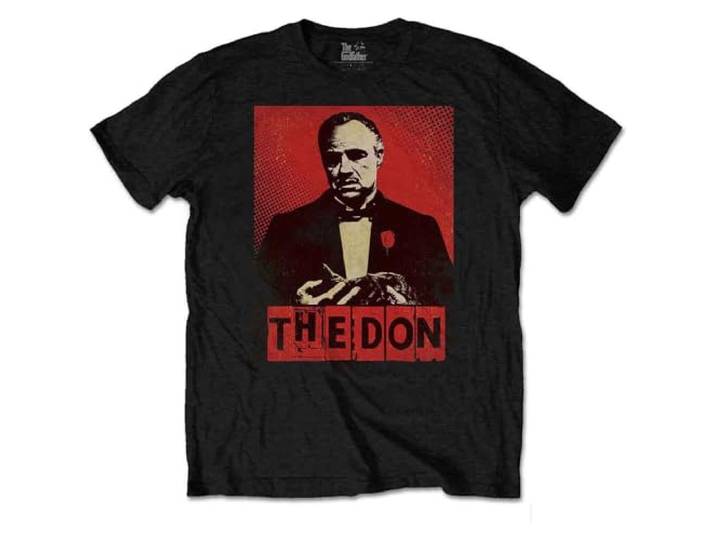The Godfather Heren The Don T-Shirt Zwart