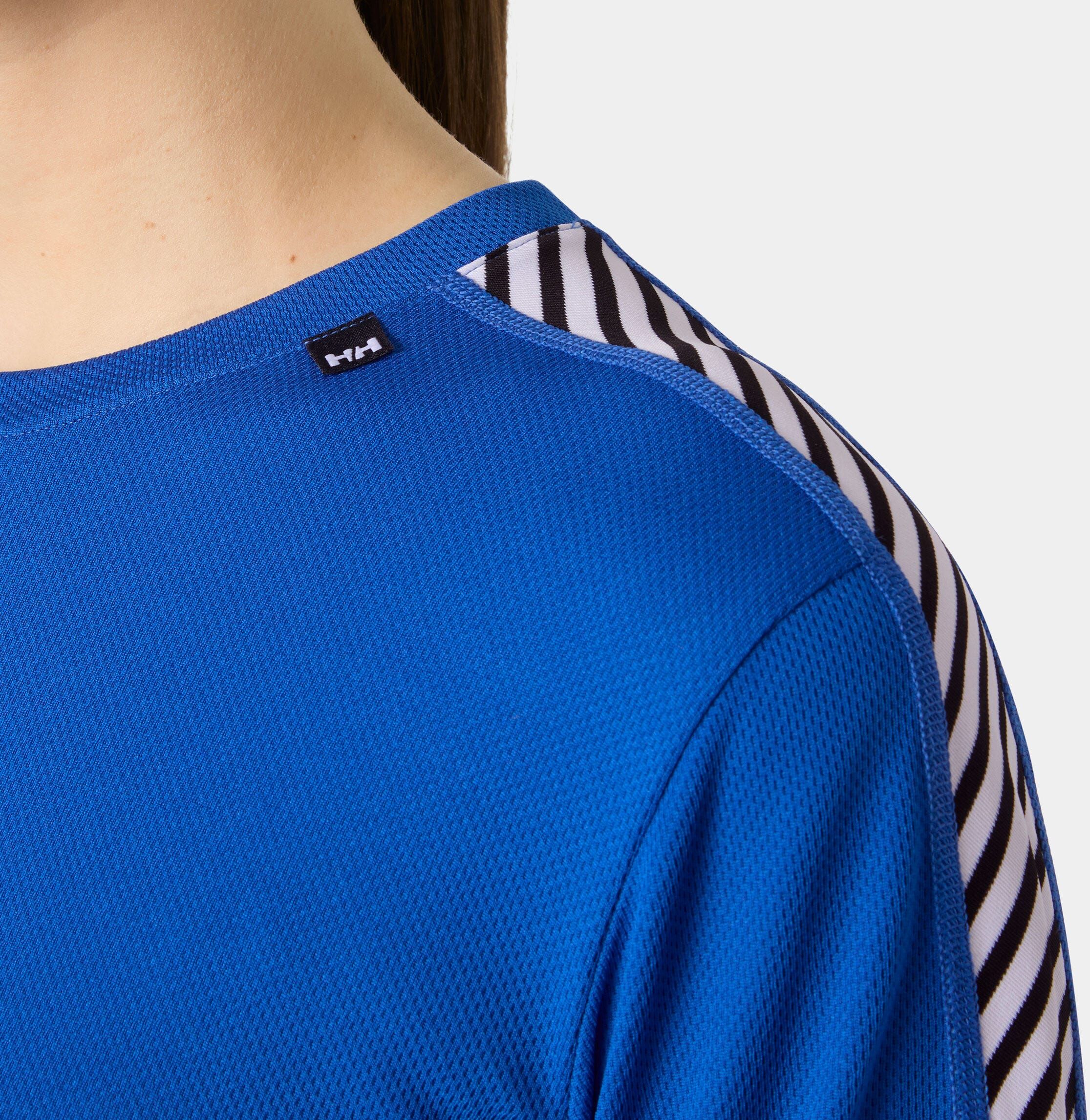 Helly Hansen Women's Lifa® Long Sleeve Crew Base Layer - Blue - S