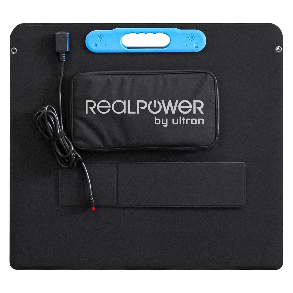 RealPower Solarpanel SP-200E 200 Watt 4 Panel Faltbar (200 W, 8.10 kg) (4040895010759)