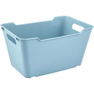 Keeeper Aufbewahrungsbox Lotta, 6 Liter, Kunststoff, nordic blue, A5, 30 x 19 x 15 cm