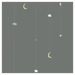 Disney & VELUX Goodnight Collection Verdunkelungsrollo DKL manuell Disney Mobile 4665, FK06, Aluminiumschiene,GEL,Manuell,VELUX