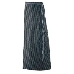 Exner Schürze mit Durchgriff B 100 x L 100 cm : Nadelstreifen 100% Baumwolle 230 g/m2 (11)