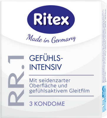 RITEX GmbH RITEX RR.1 Kondome 3 St 05947394