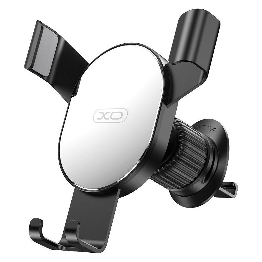 xO Autohalterung 126 silber-schwarz für Luftauslass (39576250)