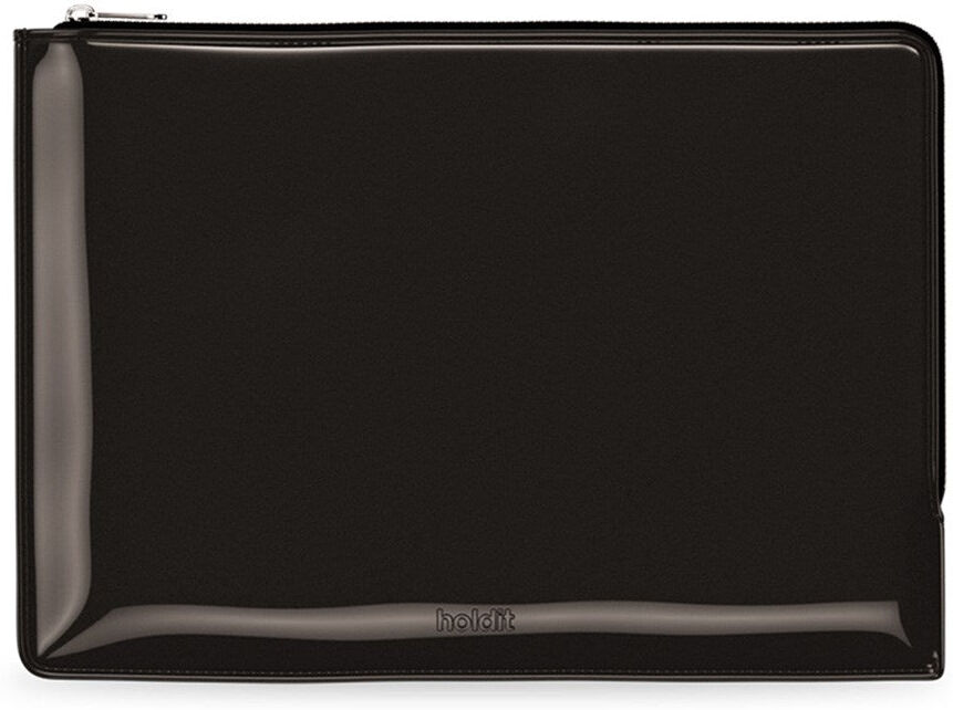 Holdit Laklæder Sleeve til MacBook / Laptop 14" (34.2 x 24.2cm) - Sort