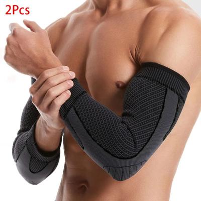 Inspire Select 2pcs Compression Elbow Sleeves Sports Arm Support For Tendonitis, Tennis Elbow, Weightlifting & Fitness black 2pcs xl