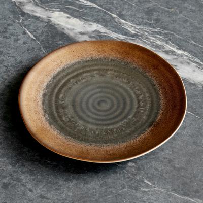 LEMIEUX ET CIE Akita 4-Piece Stoneware Salad Plate Set