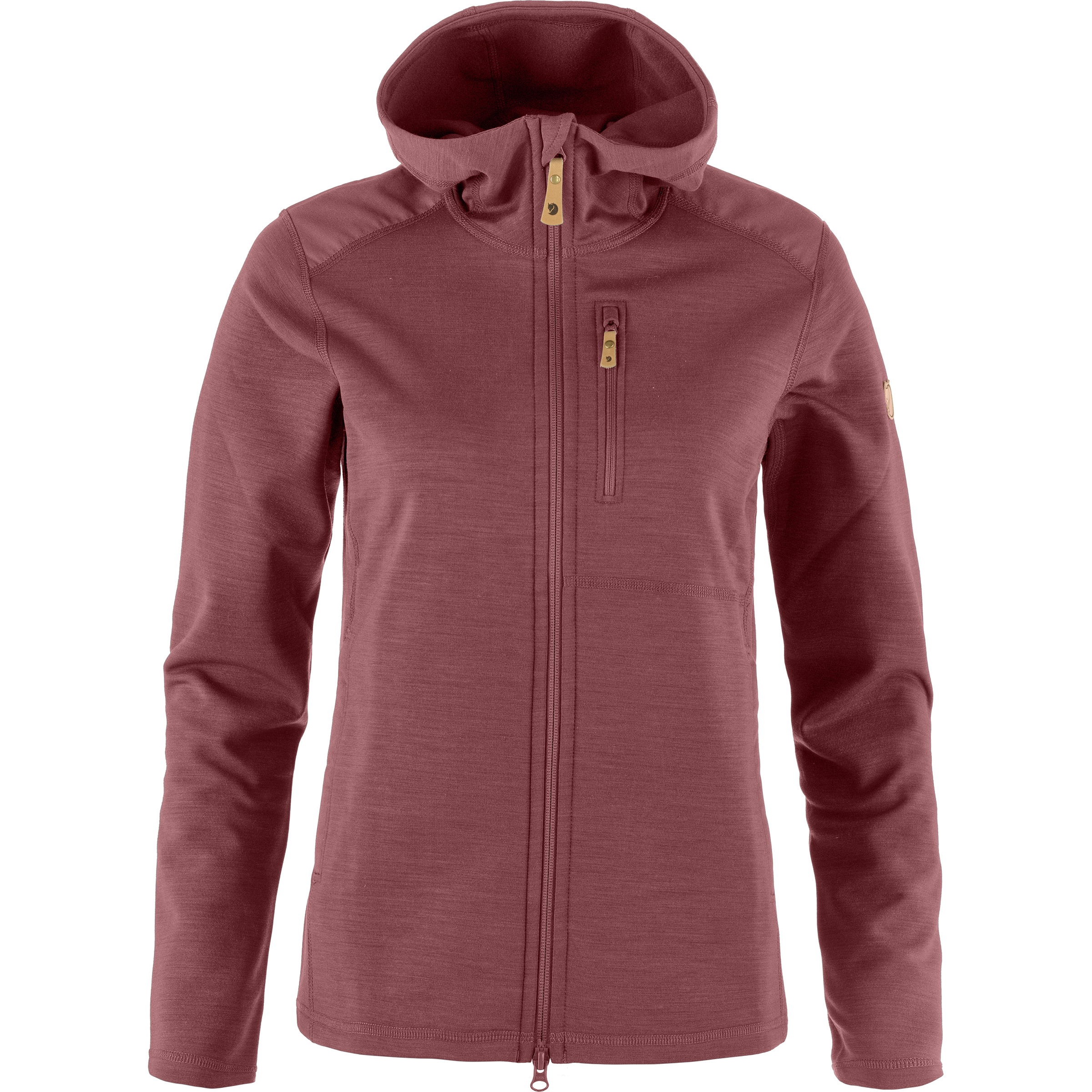 Fjällräven Keb Fleece Damen Fleecejacke lila Größe M Camping Elastisch
