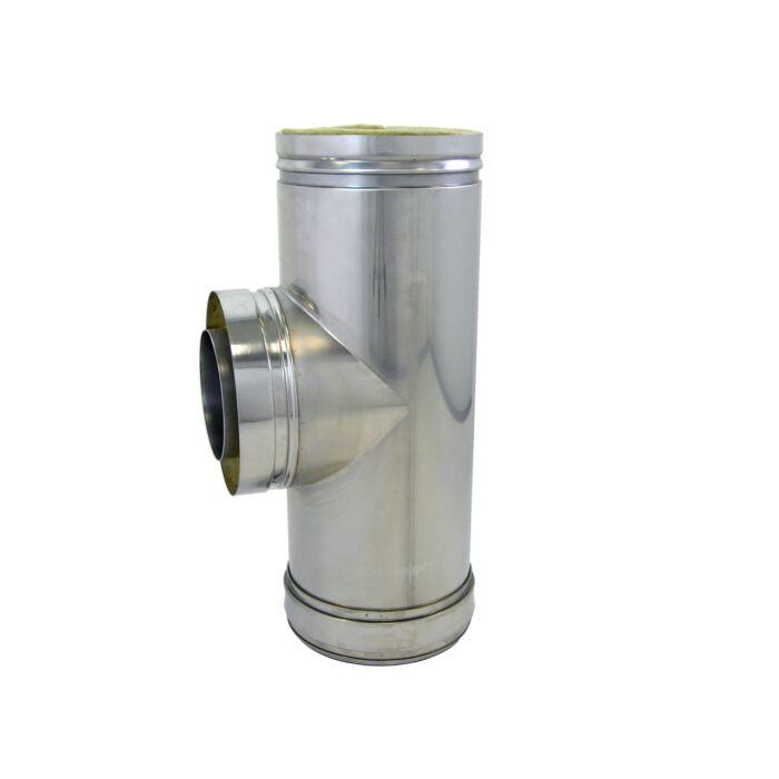 Bertrams Dw Schornsteinanschlussstück 22SA90-550 90°, 550 mm