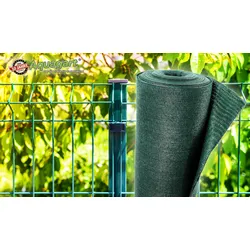 Aquagart 200m Schattiernetz Zaunblende Tennisblende Windschutznetz 150g 2m