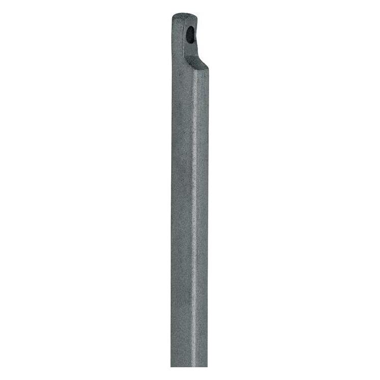 Deni Treibriegelstange mit Aussparung 3000 mm Ø 13 mm Stahl hell verzinkt (4113300033)