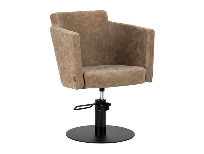 Gabbiano Friseurstuhl Friseurstuhl Gabbiano Roma old Braun
